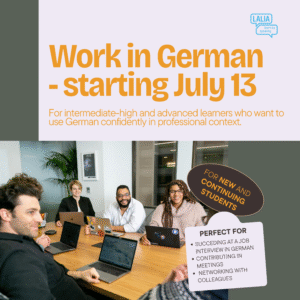Work in German